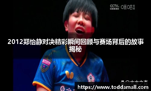 2012郑怡静对决精彩瞬间回顾与赛场背后的故事揭秘